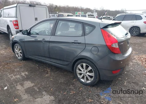 2012 Hyundai Accent Se из США, поврежденный, VIN KMHCU5AE7CU002605